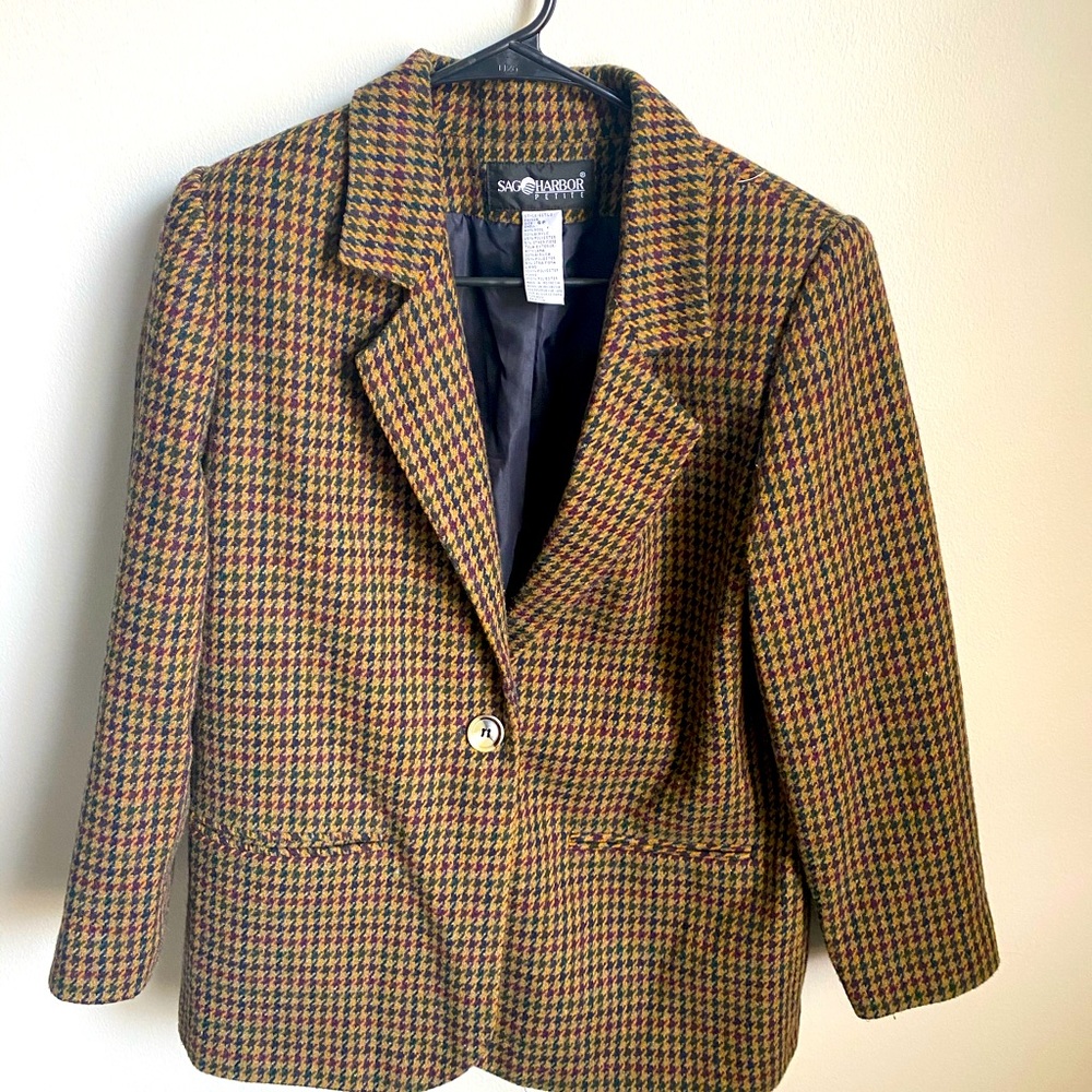 Sage Harbor Petite Women’s Blazer Size 6